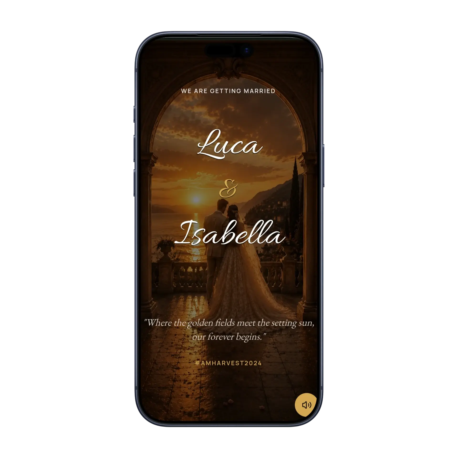 Preview of Golden Dusk template